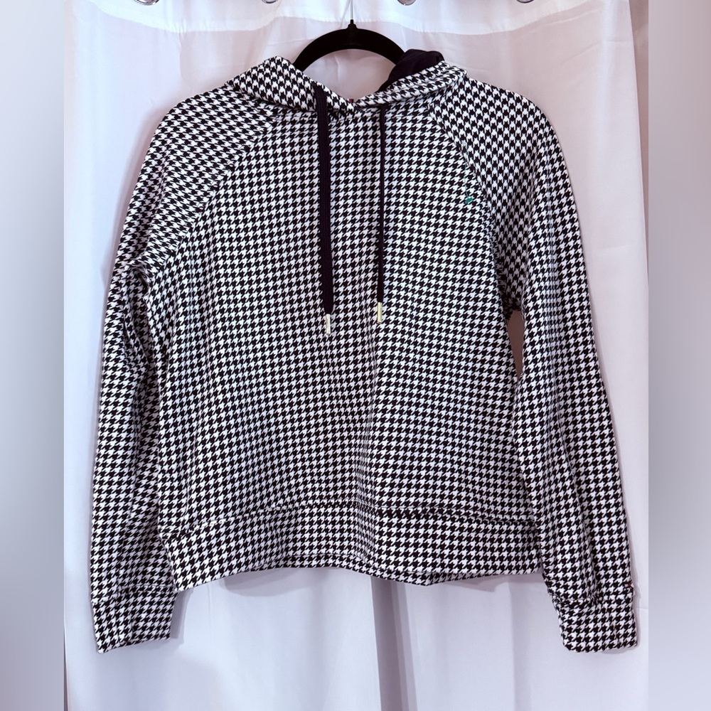 Tommy Hilfiger Houndstooth Hoodie Size Small - Picture 3 of 14